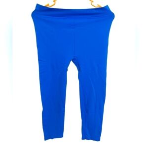 NWOT WOMEN'S ICY BLUE CAPRI TIGHTS SIZE LARGE